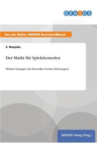 Der Markt für Spielekonsolen
