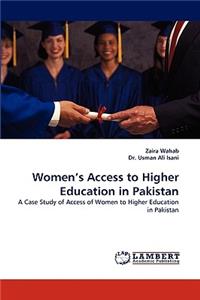 Women's Access to Higher Education in Pakistan