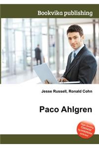 Paco Ahlgren