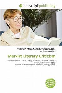 Marxist Literary Criticism