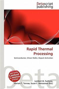 Rapid Thermal Processing