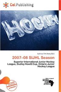 2007-08 Sijhl Season