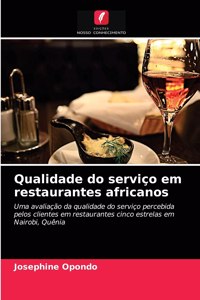 Qualidade do serviço em restaurantes africanos
