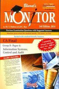 Monitor For Ca Final, Group Ii, Paper 6: Information Systems, Control & Audit