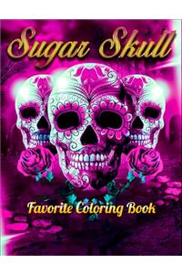 Sugar Skull Favorite Coloring Book