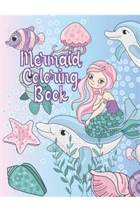 Mermaid Coloring Book