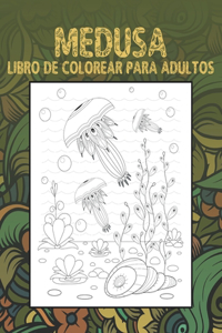 Medusa - Libro de colorear para adultos
