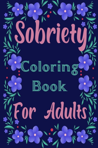 Sobriety Coloring Book For Adults