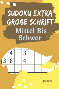 Sudoku Extra Große Schrift Mittel Bis Schwer