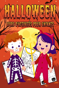 Halloween livre d'activités pour enfants