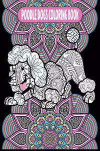 poodle dogs coloring book