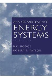 Analysis and Design of Energy Systems