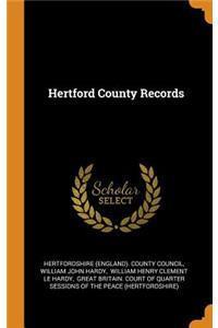 Hertford County Records