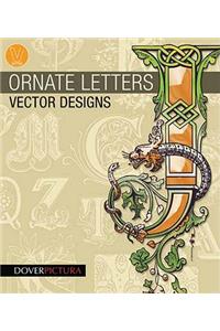 Ornate Letters Vector Designs