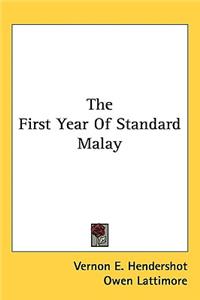 First Year of Standard Malay