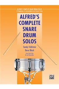 Alfred's Complete Snare Drum Solos