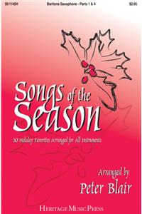 Songs of the Season - Baritone Saxophone (Parts 1 & 4)