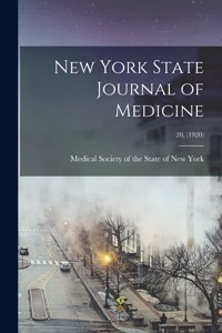 New York State Journal of Medicine; 20, (1920)