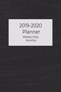2019-2020 Planner Weekly Daily and Monthly