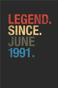 Legend Since June 1991
