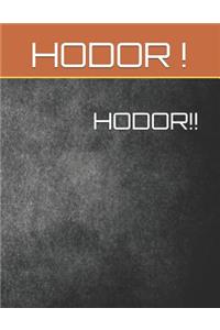 Hodor!!