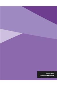 Purple Hues Composition Notebook
