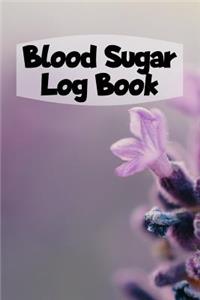 Blood Sugar Log Book