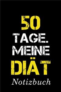 50 Tage Meine Diät Notizbuch
