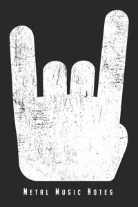 Metal Music Notes