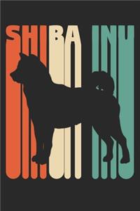 Shiba Inu Journal - Vintage Shiba Inu Notebook - Gift for Shiba Inu Lovers