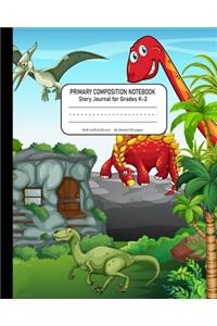 Primary Composition Notebook Story Journal Grades K-2