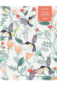 2019 - 2020 - Weekly Planner - 17 Months