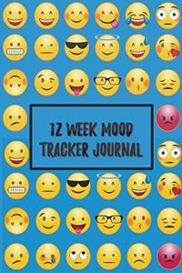 12 Week Mood Tracker Journal
