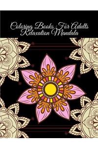 Coloring Books For Adults Relaxation Mandala