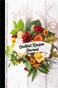 Cocktail Recipes Journal