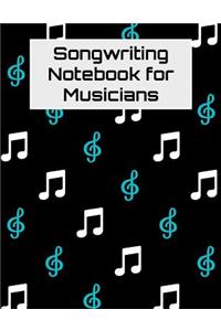 Songwriting Notebook For Musicians