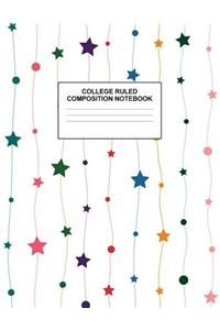 College Ruled Composition Notebook