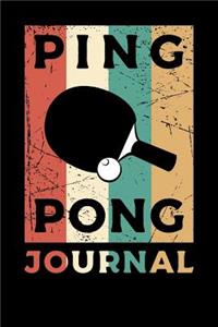 Ping Pong Journal