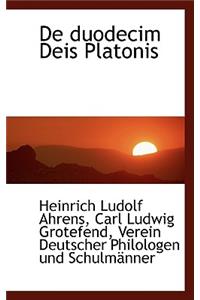 de Duodecim Deis Platonis