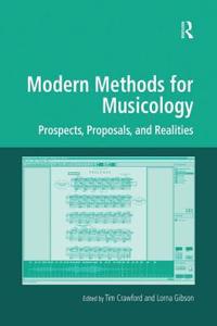 Modern Methods for Musicology