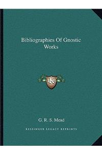 Bibliographies of Gnostic Works