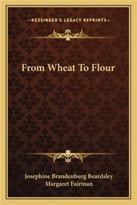 From Wheat to Flour