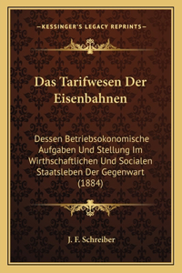 Tarifwesen Der Eisenbahnen