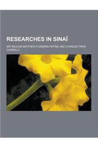 Researches in Sinai