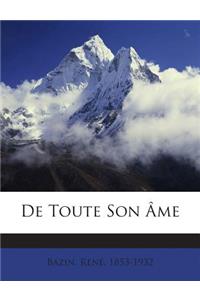 De Toute Son Âme