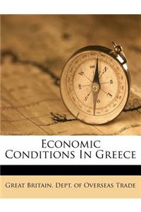 Economic Conditions in Greece