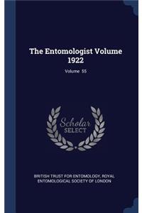 The Entomologist Volume 1922; Volume 55