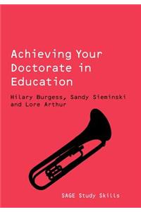 Achieving Your Doctorate in Education