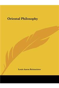 Oriental Philosophy