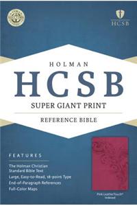 Super Giant Print Reference Bible-HCSB